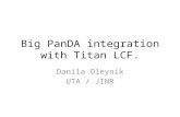 Big  PanDA  integration with Titan LCF.