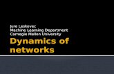 Dynamics of networks