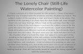 The Lonely Chair (Still-Life Watercolor Painting)