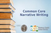 Common Core Narrative Writing