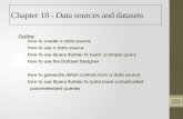 Chapter 18 - Data  sources and datasets