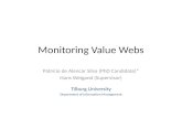 Monitoring Value Webs