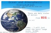 Ocean and Atmospheric Circulation