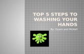 Top 5 steps to washing your hands