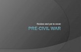 Pre-Civil war