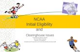NCAA Initial Eligibility and