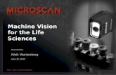 Machine Vision for the Life Sciences