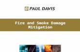 Fire and Smoke Damage Mitigation