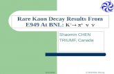 Rare Kaon Decay Results From E949 At BNL:  K +  p +  n n