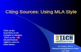 Citing Sources: Using MLA Style