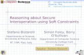 Reasoning about Secure Interoperation using Soft Constraints
