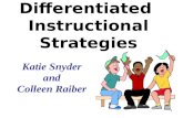 Differentiated  Instructional Strategies