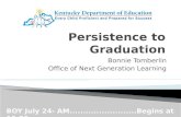 Persistence to Graduation