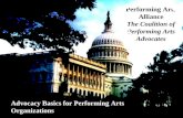 Performing Arts Alliance The Coalition of Performing Arts Advocates