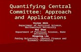 Quantifying Central Committee: Approach and Applications
