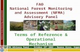 FAO  National Forest Monitoring and Assessment (NFMA)  Advisory Panel
