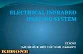 ELECTRICAL INFRARED  HEATING SYSTEM