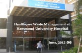 Healthcare Waste Management at  Hammoud University Hospital