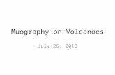 Muography  on Volcanoes