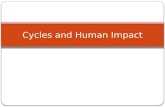 Cycles and Human Impact