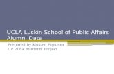 UCLA Luskin School of Public Affairs Alumni Data