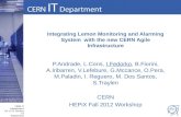 Integrating Lemon Monitoring and Alarming System  with the new CERN Agile Infrastructure