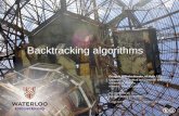Backtracking algorithms