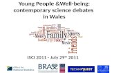 Young People &Well-being: contemporary science debates  in Wales