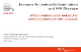 Immune Activation/Inflammation and HIV Disease