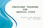 Crosscare Training  for  hospice staff