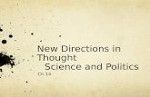 New Directions in Thought Science and Politics