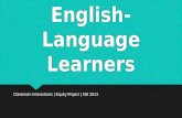 English-Language Learners