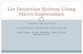 Lie Detection System Using  Micro-Expressions