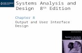 Systems Analysis and Design  8 th  Edition