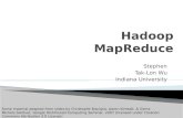 Hadoop  MapReduce