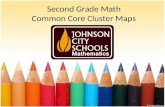 Second Grade Math Common Core Cluster Maps