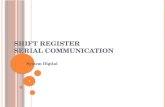 Shift Register Serial Communication
