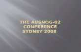 The AusNOG-02 Conference Sydney 2008