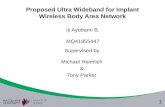 Proposed Ultra Wideband for Implant Wireless Body Area Network