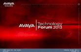 Avaya Application Driven Networking Vision – An Evolution of Today's SDN Concepts