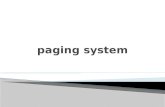 paging system