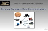 Personal Computer Data Communications