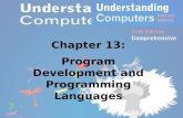 Chapter  13: Program Development and Programming Languages