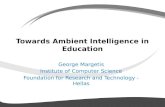 Towards Ambient Intelligence in Education