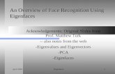 An Overview of Face Recognition Using Eigenfaces