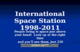 International Space Station  1998-2011