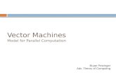 Vector Machines Model for Parallel Computation