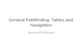 General Pathfinding: Tables and Navigation
