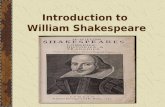 Introduction  to William Shakespeare