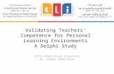 Validating Teachers’ Competence for Personal Learning  Environments A  Delphi  Study